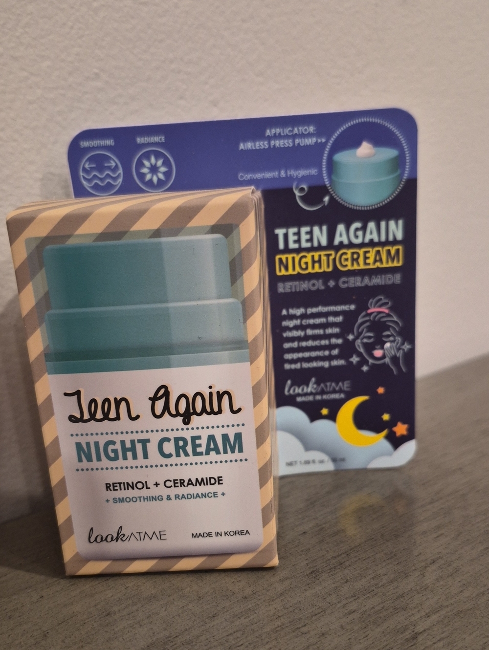 💙 Teen Again - BNIB Night Cream - Retinol + Ceramide Made In Korea